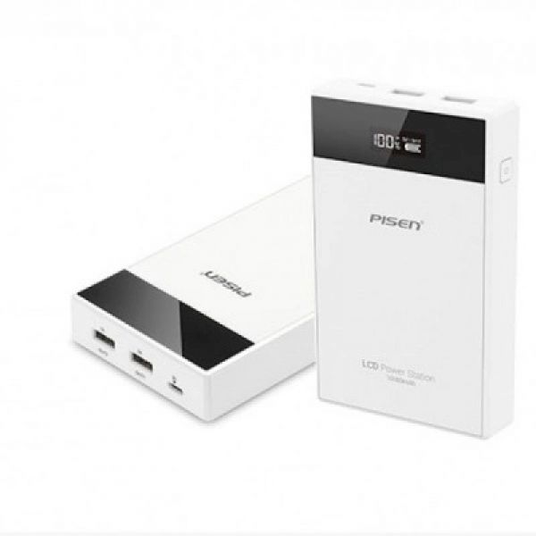 Pin sạc dự phòng Pisen 10.000 mAh LCD Power Station Pin sạc dự phòng Pisen 10.000 mAh LCD Power Station